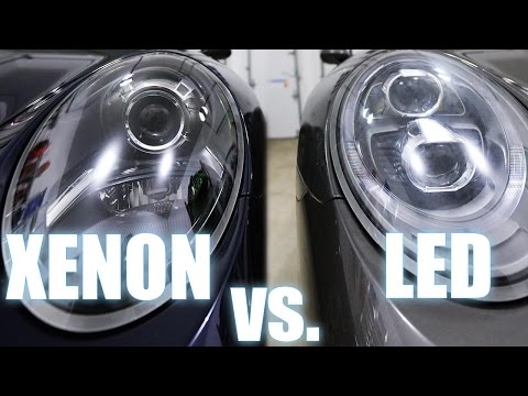 Faros LED vs xenón, ¿qué es mejor?